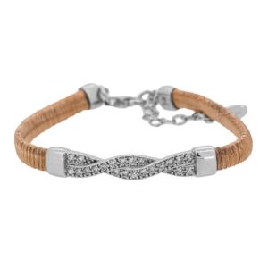 bracelet - ccb782-1 pw cz