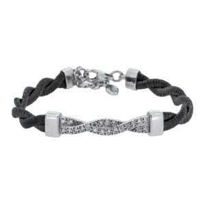 bracelet - ccb782-2bw cz