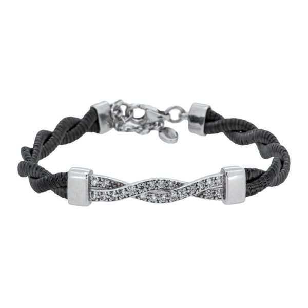 bracelet - ccb782-2bw cz