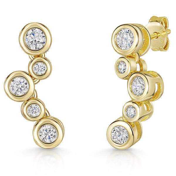 Earrings - KPE1411-Yg