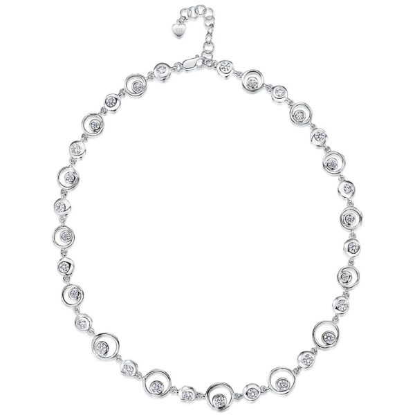 Silver Necklace - KPNc1086