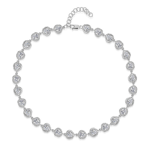 Silver Necklace - KPNc1641 - Image 3