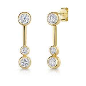 Earrings - hbe2055-YG