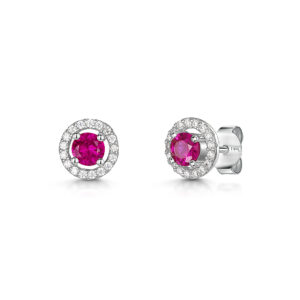 earring - kpe3074-RD cz
