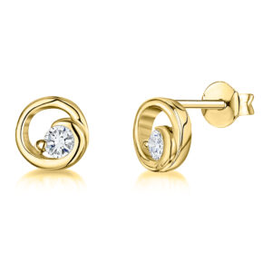 earrings - kpe2352-Yg