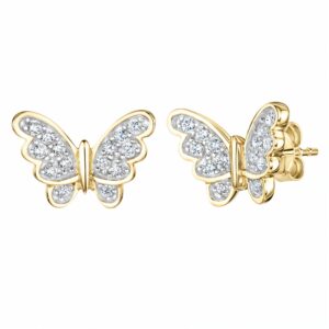 earrings - kpe2514-Yg