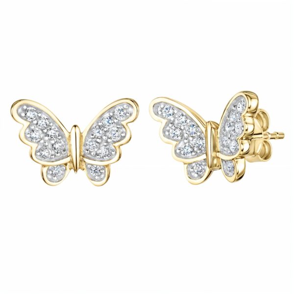 earrings - kpe2514-Yg