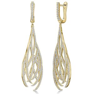 earrings - hbe2068-Yg